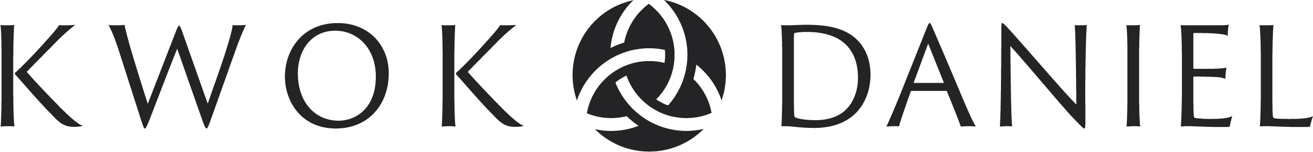 Kwok Daniel Horizontal Alternate Black Logo