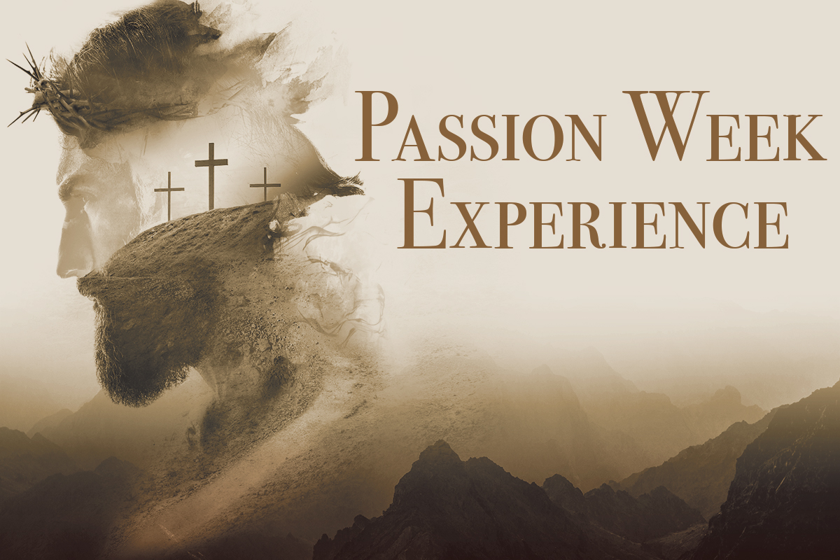 Passion Week Experience Email Header