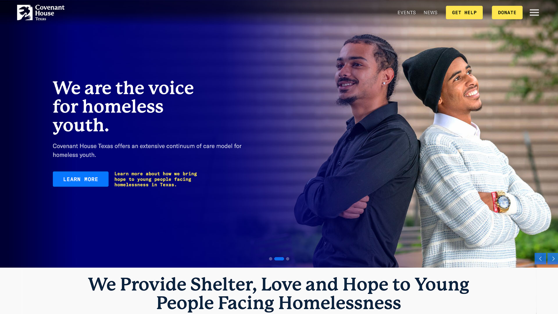 FabFours Home Page - Original Design